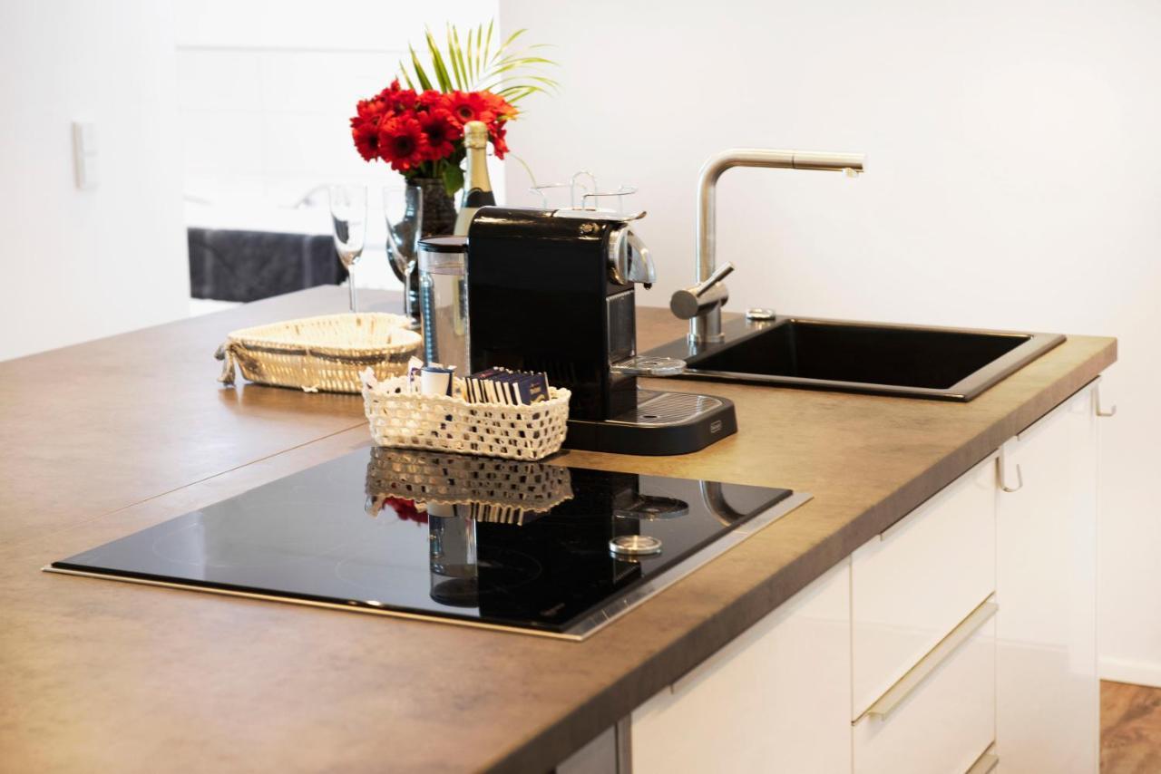 Luxus Suite im Herzen von Kempten***** +Parkplatz Buitenkant foto