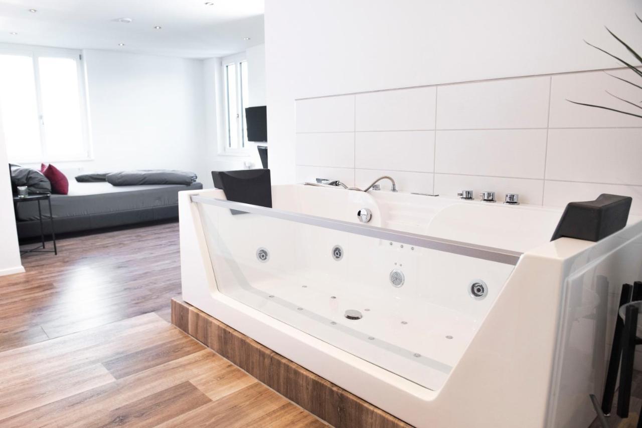 Luxus Suite im Herzen von Kempten***** +Parkplatz Buitenkant foto