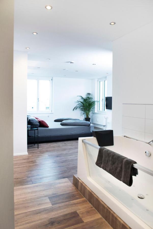 Luxus Suite im Herzen von Kempten***** +Parkplatz Buitenkant foto