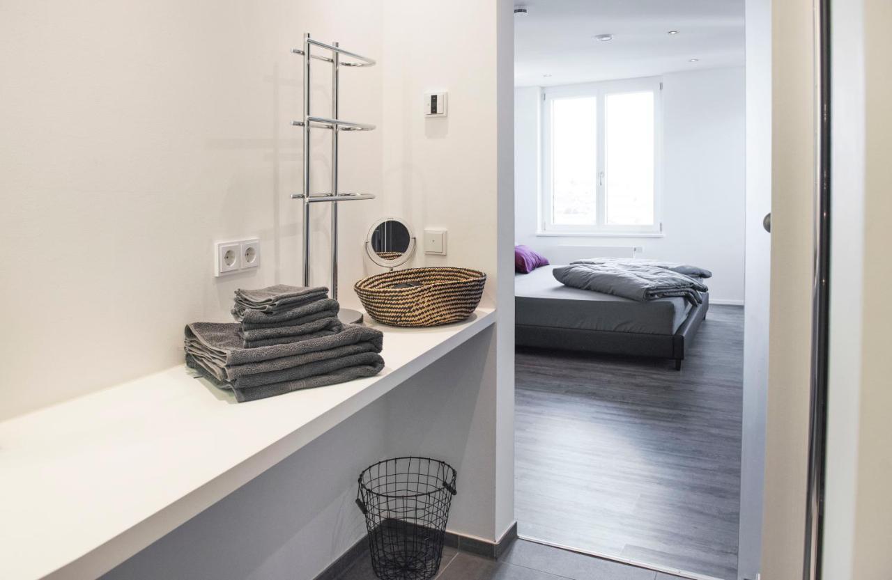 Luxus Suite im Herzen von Kempten***** +Parkplatz Buitenkant foto